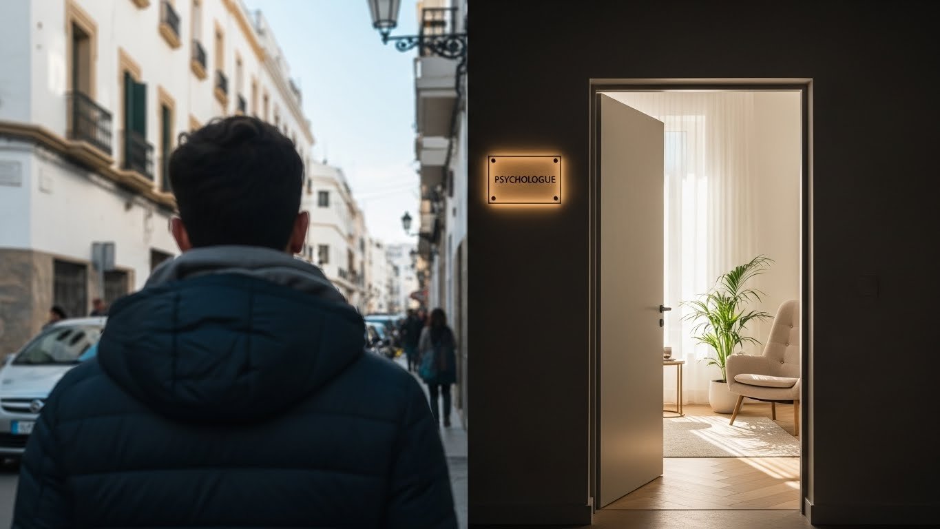 un psychologue à Casablanca